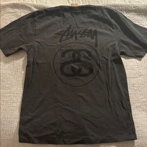 NWT stussy faded black tshirt- medium